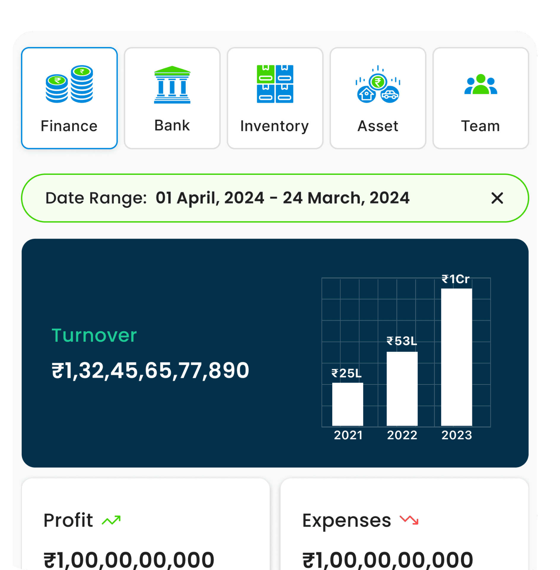 Finance & Accounting Dashboard